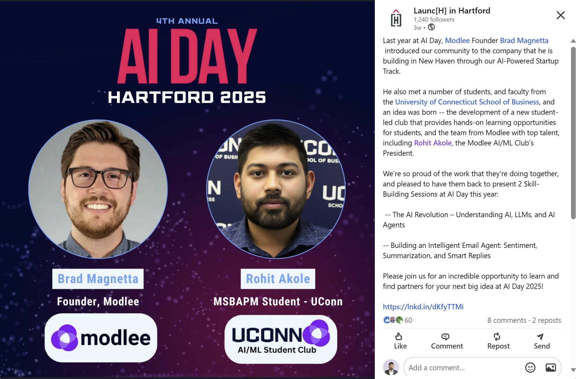 AI Day LinkedIn Post